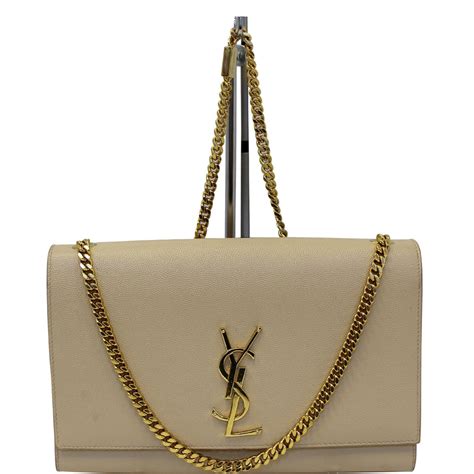 ysl classic bag beige